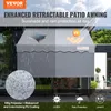 VEVOR markýza na balkon 3x1,2 m markýza se sklopným ramenem Náhled obrázku produktu 2