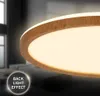 LED Deckenlampe Holz Deckenleuchte Wohnzimmer Indirektes Produktbild-Vorschau 5