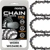 3x Sägekette Kettensäge 20cm 1,1mm 3/8" 33TG für WORX Produktbild-Vorschau 5