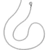 Zeeme Stainless Steel Halskette Edelstahl Panzerkette 2mm Produktbild-Vorschau 1
