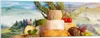Bilder auf glas - Toskana Käse Obst Italien - 160x50cm - Produktbild-Vorschau 1