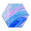 DEQORI Glasbild Echtglas 55x48 cm 'Kosmische Harmonie' Produktbild-Vorschau 2