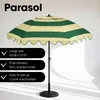 Mica Decorations Neigbarer Sonnenschirm mit Rüschen - Produktbild-Vorschau 8