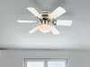 Ventilatore da soffitto Ugo 76 cm Bianco / Grafite con luce Anteprima dell’immagine prodotto 9