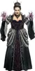 A woman in a queen costume, with hands outstretched and purple smoke emanating from them. Produktbild-Vorschau