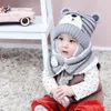 Winter Babymützen, Kleinkind Winter Warm Schal Mütze Produktbild-Vorschau 4