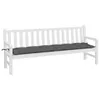 vidaXL Záhradná lavica Anthracite 200x50x7 cm Oxford Fabric Náhľad obrázku produktu 1