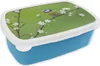 KitchenYeah® Lunchbox Brotzeit Brotdose 17x11 cm Blaumeise Produktbild-Vorschau 1