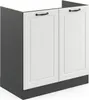 Meuble bas sous-évier Vicco R-Line Blanc campagne 80cm sans Voir les images du produit 1
