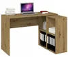 Schreibtisch mit Regal ELBE – Eiche Artisan Produktbild-Vorschau 3
