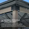 Zedernholz Grillpavillon Zupo - 360cm x 240cm, anthrazit Produktbild-Vorschau 11