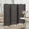 HOMCOM Paravento a 6 pannelli 240 x 170 cm Divisorio in Anteprima dell’immagine prodotto 2