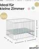 GEUTHER Laufgitter Lucilee | Weiß | 90x97 cm | Mobil auf Produktbild-Vorschau 2
