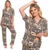 DAMENPYJAMAS: Tweedelig pyjama met print en korte mouwen, Productafbeelding-voorbeeld 1