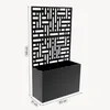 Scheidingswand "Bernalda" met bloembak, staal, 146 x 83 x Productafbeelding-voorbeeld 3