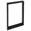 A black metal table leg frame is shown against a white background. Podgląd zdjęcia produktu