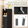 COSTWAY Szafka toaletowa, wąska szafka łazienkowa, szafka Podgląd zdjęcia produktu 7
