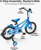 Vélo pour enfants VEVOR, vélo de style BMX 14 pouces, Voir les images du produit 6