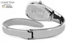 Crystal blue Spangenuhr silberne Schlange Armreif Damenuhr Produktbild-Vorschau 7