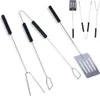 Il set barbecue definitivo: 3 utensili in acciaio cromato Anteprima dell’immagine prodotto 12