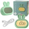 Kinder-LED-Nachtlampe, Kaninchen grün MW20729 Produktbild-Vorschau 3