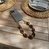 Marble Brown Transparant Cord Hülle - Short Cord  - Produktbild-Vorschau 3