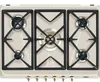 Smeg SRV876AVOGH2, Hafer, Integriert, Gaskochfeld, Produktbild-Vorschau 1