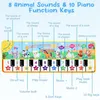 Kinderklaviermatte, Kindermusikmatte (mit 10 Tasten und 10 Produktbild-Vorschau 2