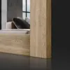 130x70 Rechteckig Rustikale Wandspiegel mit Rahmen Produktbild-Vorschau 2