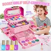 Moxeupon Mädchen-Make-up-Set für Kinder, Make-up-Set für Produktbild-Vorschau 5