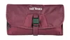 A maroon toiletry bag is shown against a white background. Produktbild-Vorschau