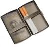 Retro kovové pouzdro na cigarety, odolné proti kouři a Náhled obrázku produktu 2