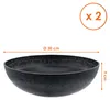 3.06 Pflanzschale 2er Set massiv aus Kunststoff  - ca. Ø 30 Produktbild-Vorschau 2
