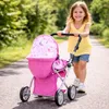 Malplay Wózek dla lalek 3 w 1 Gondola Nosidełko Jednorożce Podgląd zdjęcia produktu 4