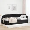 vidaXL Hoekbed met hoofdeinde, zwart, 90 cm x 190 cm, Productafbeelding-voorbeeld 2