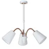 Honsel Pendelleuchte Hopper 3x E14 max. je 30W/230V Weiß Produktbild-Vorschau 1