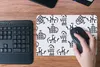 MuchoWow® Mauspad Mousepad Teekanne - Muster - Tee 27x18 cm Produktbild-Vorschau 4