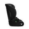 A side view of a black and gray car seat against a white background. Produktbild-Vorschau