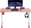 Ekspand | Table de gaming - Rose - 140 x 60 x 74 cm - Voir les images du produit 10
