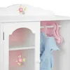 Olivia’s Little World Puppenschrank in Weiß mit Blumenmotiv Produktbild-Vorschau 8