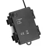 A close-up view of a black battery box for Christmas lights. Produktbild-Vorschau