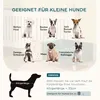 PawHut hondenbank met houten poten, hondenbed voor kleine Productafbeelding-voorbeeld 7