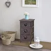 Komoda Forli, skrinka, 3 zásuvky so srdiečkami 55x29x25cm, Náhľad obrázku produktu 8