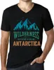 Herren Grafik T-Shirt V-Ausschnitt Die Wildnis das Produktbild-Vorschau 1