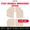 DURBAN Beige Velours-Fußmatten-Set für Fiat Marea Limousine Produktbild-Vorschau 17