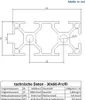 KLAK 30/60 - Aluprofil 30x60mm Nut 8 Aluminium Systemprofil Produktbild-Vorschau 3