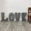 XXL 52cm Buchstabe Ziffer Zahl Zink Metall Dekoration Produktbild-Vorschau 8