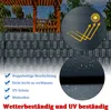 XMTECH 10 Stück Premium Hart-PVC Sichtschutzstreifen für Produktbild-Vorschau 3