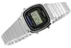 Orologio da polso Casio da donna digitale in acciaio Anteprima dell’immagine prodotto 2