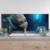DEQORI Küchenrückwand Glas 125x50 cm 'Niedlicher Baby Produktbild-Vorschau 4